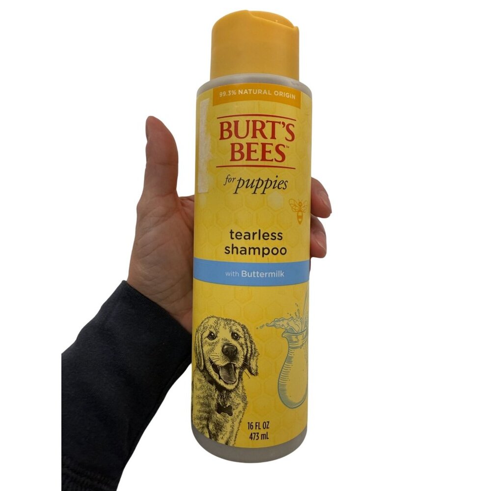 Burt's Bees for Pets Tearless Puppy Shampoo with Buttermilk, 95% Natural Origin